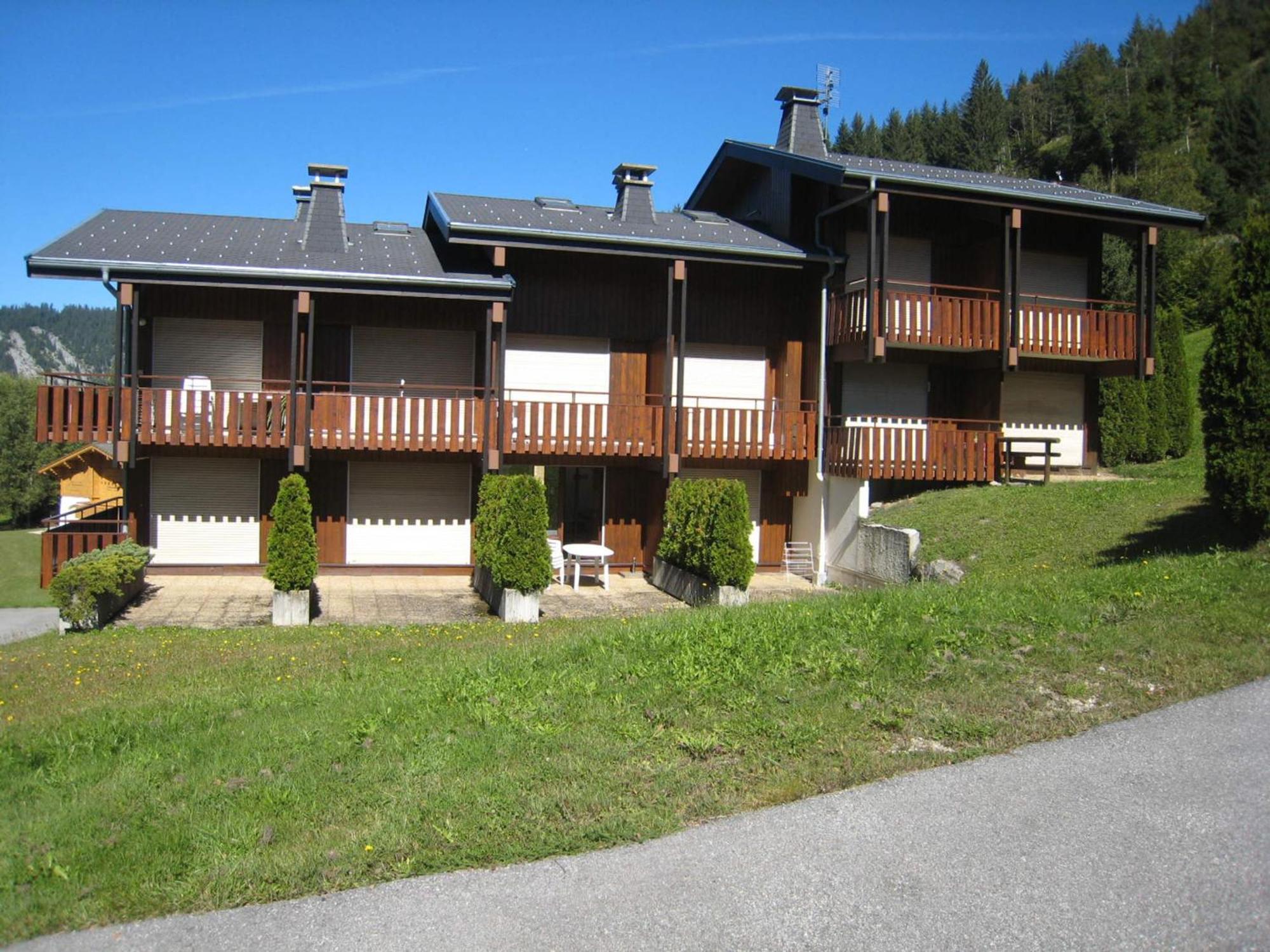Charmant Studio Avec Terrasse Et Wifi A La Clusaz - Fr-1-459-64 Exteriér fotografie